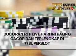 Rtp Super 177 Hari Ini